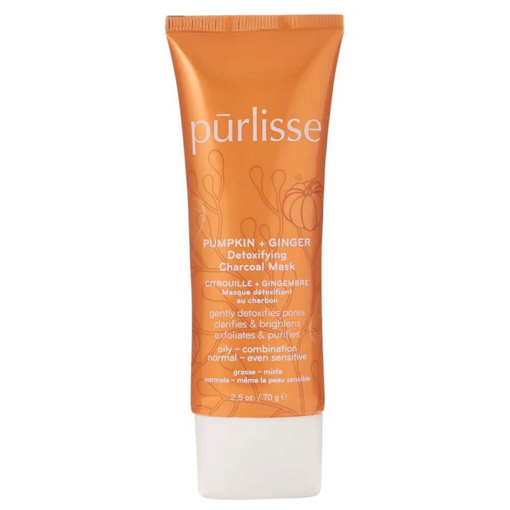 Purlisse  Pumpkin + Ginger Detoxifying Charcoal Mask